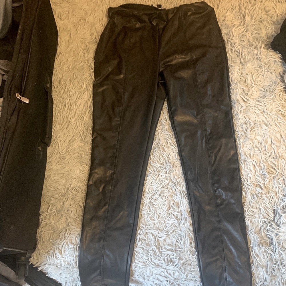 Leather pants